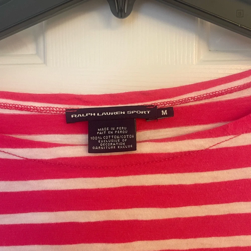 Ralph Lauren Sport Long Sleeve Tee Sz Women’s medium - Picture 3 of 4
